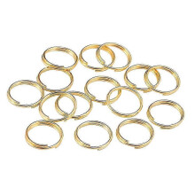 500 anneaux ouverts ronds pour la création de colliers et de bijoux, connecteurs en fer doré