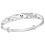 Silver Bangle Bracelet for Women Adjustable Copper Bracelet 3