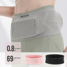Torba biodrowa unisex nylonowa niewidoczna do biegania na siłownię, jogging, jazdę na rowerze, fitness