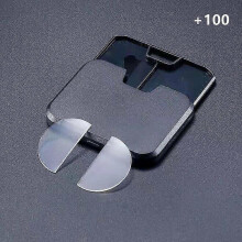 Lentilles de lecture bifocales adhésives, lentilles grossissantes autocollantes en résine non polarisées pour lunettes de soleil et lunettes de vue