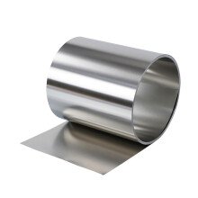 Rouleau de feuille d'acier inoxydable 304, 0,06 mm x 200 mm x 1 m, bande découpée précision pour modélisme et loisirs créatifs