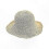 Beige Foldable Straw Sun Hat for Women with Adjustable Drawstring Wide Brim 1