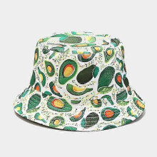 Cute Reversible Bucket Hat for Women Double Sided 100% Cotton Lightweight