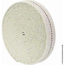 Mèche de rechange pour lampe à pétrole, 4,5 m, 2 cm de largeur, mèche plate 100 % coton pour brûleurs à pétrole et lanternes