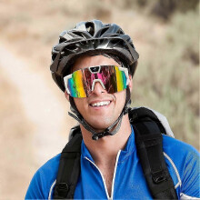 Outdoor Cycling Sports Camera SQ2, Black Lens ABS HD Photo Video Recording Smart Glasses for Bicycle Outdoor Activities