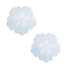 Silikonform in Blumenform für DIY-Epoxid-Untersetzer, 4-teiliges Set