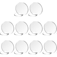Transparent Acrylic Table Place Cards for Wedding Seating, 10Pcs Blank Sign