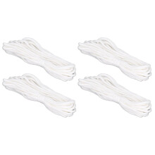 Corde de coton à arrosage automatique pour plantes, lot de 4, 10 m, 4 mm, pour culture hydroponique.