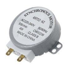 Synchronmotor, kompatibel mit Mini-Backofen, 220–240 V, 50/60 Hz, 5/6 U/min, 4 W, Rechts-/Linkslauf