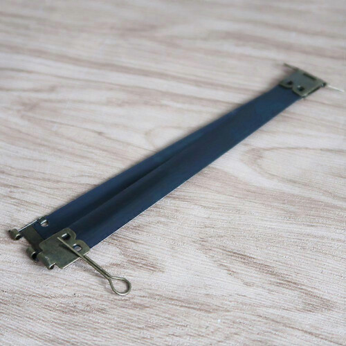 Flex Frames 16.5cm Metal Internal Hinge Compatible with Bag Handbag Purse Clasp DIY Replacement 1