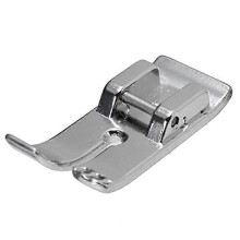 Prensatelas para puntada recta compatible con máquinas de coser Singer, Brother y Janome (metal)