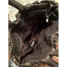Mini borsa tote da donna, borsa a tracolla imbottita trapuntata, in nylon, cotone e lino, con chiusura a cerniera.