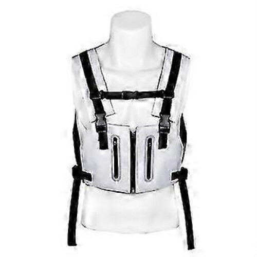 Men's Cycling Chest Harness Bag with Reflective Strips, Adjustable Shoulder Straps 1