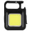 Multifunctional Keychain Emergency Light 500LM USB C Rechargeable Magnetic Flashlight 5