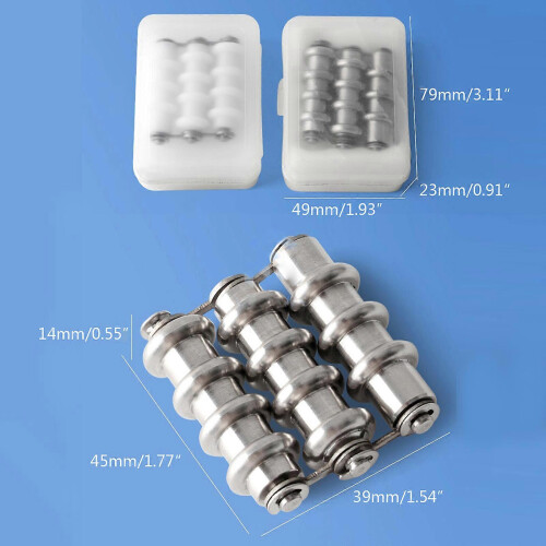 Wire Straightener Tool with 3 Rollers for Jewelry Making Metal Copper Silver Wire 2
