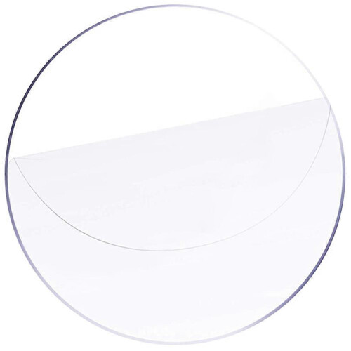 Round Acrylic Sheet Circle Clear 30cm Diameter 3mm Thick for DIY Craft Frame 2