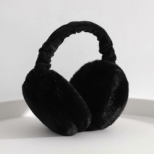 Women's Earmuffs Foldable Adjustable Winter Ear Warmers Plush Soft 1