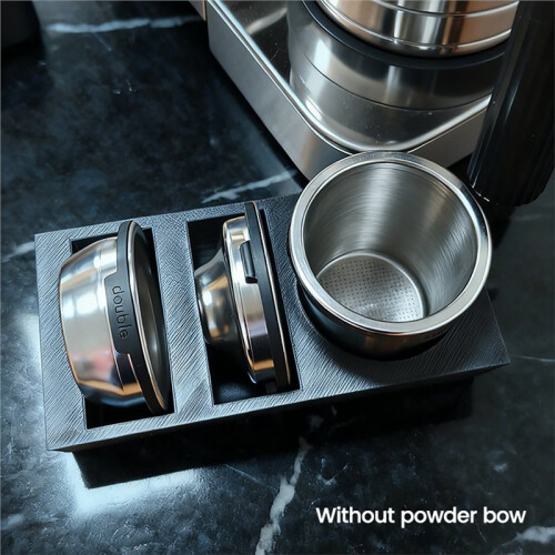 Coffee Handle Powder Ring Storage Base for  ES601 ES655 ES701 Coffee Machine Basket Storage Stand 1