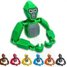 (black) Gorilla Tag Figurine Figures Toys Action Models Mobile Toy Gift 3d Printed