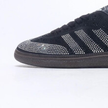 (Black, 43) Classic Samba OG Low-Top Sneakers Retro Leather Unisex Casual Skateboarding Shoes
