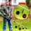 (26cm) Stainless Steel Lawn Mower Wheel - Adjustable Universal Support Frame for Mobile Hand Mower 1