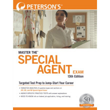 Master the Special Agent Exam by Petersons Paperback Book