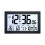 Horloge électronique élégante avec calendrier rétroéclairé-Noir 1