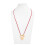 Collier pendentif Unique découpé au soleil, chaîne coréenne-Brun 5
