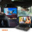 Portable 10" DVD Player with USB & Headphone Bracket 1