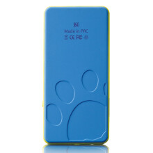 MP3/MP4 lejátszó gyerekeknek, 8 GB, bővíthető, kék