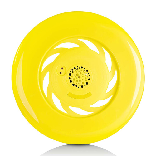 Bluetooth Speaker Frisbee - Waterproof, Yellow, 20m Range