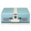 Bluetooth Record Player with Speakers, 3 Speeds, Blue/White 1