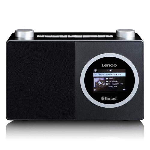 Internet Radio with Bluetooth, Color Display, Alarm Clock