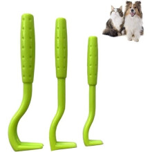 3 Piece Tick Removal Tool Set for Dogs and Other Pets, Tick Hooks, Easy, Safe and Durable Tick Extractor Accessories