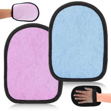 2 strandhandschoenen voor zandverwijdering 15 x 20 cm, zacht, herbruikbaar accessoire voor surfen en zomerse reizen