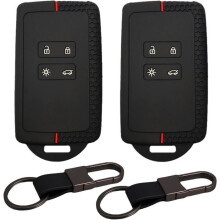 Custodia per chiave auto in 2 pezzi compatibile con Renault Clio, Megane, Koleos, Kadjar, Kangoo, Twingo, Talisman, Captur, Espace e Dacia, guscio n