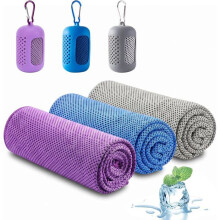 3 Stück Kühltuch aus Mikrofaser für Sport, Fitness und Krafttraining, schnell trocknend, weich und wiederverwendbar