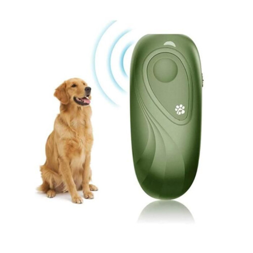 Handheld Ultrasonic Bark Control Device, Adjustable Frequency Portable Dog Training Tool for Outdoor Use
