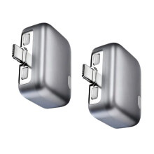 2-pack 140 W USB-C snellader met veiligheidsbescherming en slimme automatische scheiding voor universeel gebruik