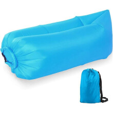 Canapé gonflable imperméable, fauteuil portable pour camping, plage et parc, sofa d’extérieur pour voyage et détente