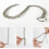 Metal Training Collar Type B 3.5 mm 60 cm Adjustable Dog Neck Chain for Obedience and Control 3