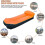 Divano gonfiabile con cuscino, poltrona gonfiabile portatile e leggera, per relax interno ed esterno, comoda e resistente 3