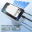 80W Fast Charger with Retractable Cable, Multi Plug Replacement, Fast Charging for iPhone, Samsung, Huawei and Galaxy Devices 4