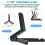 Supporto regolabile per tablet e telefoni cellulari, portatile, compatibile con iPad e tablet Samsung Galaxy, nero 3
