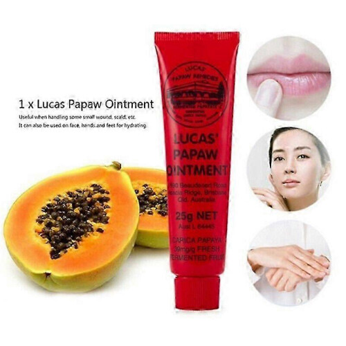 Unguento Australiano Papaw 3 Pezzi per Labbra Secche, Mani Screpolate e Cuticole, Formula Importata Originale e Nutriente 2