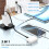 80W Fast Charger with Retractable Cable, Multi Plug Replacement, Fast Charging for iPhone, Samsung, Huawei and Galaxy Devices 3