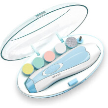 Electric Baby Nail Trimmer, Safe Quiet with LED Front Light, 6 Sandpapers for Newborn Infant Toddlers Kids Adults