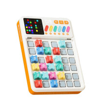 Juego electrónico de Sudoku, 3500 desafíos, material PP, juego de rompecabezas portátil de escritorio con luces indicadoras, para niños y adultos.