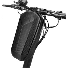 EVA Waterproof Hard Shell Scooter Handlebar Front Hose Bag, 5L Anti-shock Tubular Bag for Electric Scooter