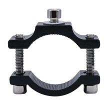 M6 schroef stuurklem, aluminiumlegering fietskoplampaccessoire, geschikt voor sturen met een diameter van 18-23 mm, motorfietsbumpers